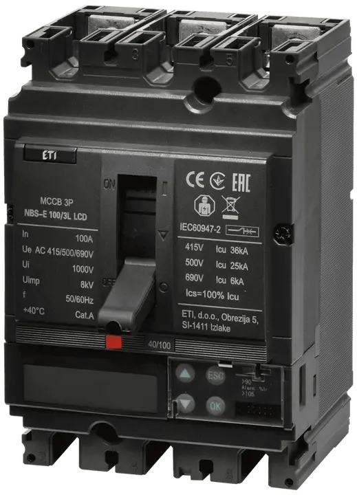 Slika NBS-E 100/3L LCD 100A 3P