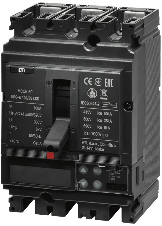 Slika NBS-E 100/3S LCD 100A 3P