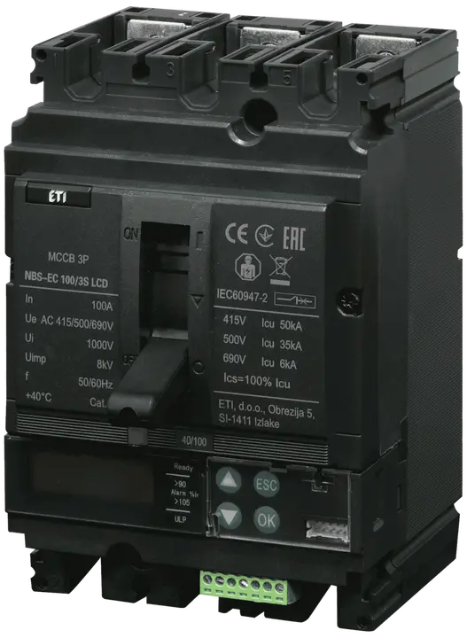Slika NBS-EC 100/3S LCD 100A 3P
