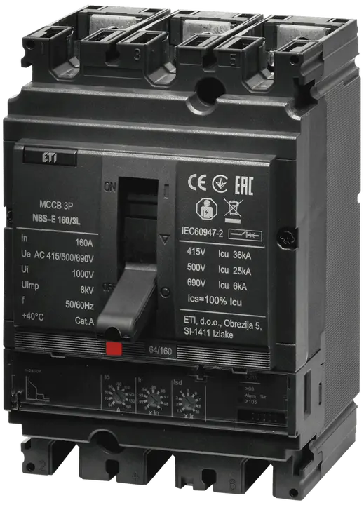 Slika NBS-E 160/3L 160A 3P