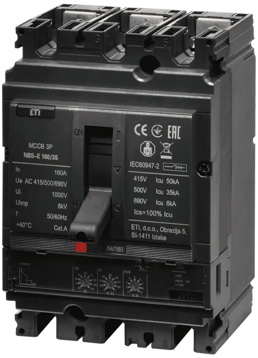 Slika NBS-E 160/3S 160A 3P