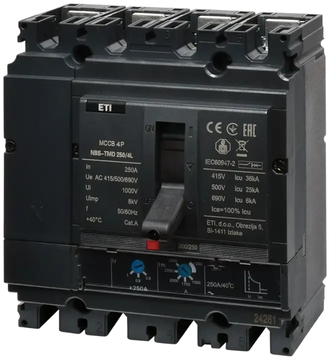 Slika NBS-TMD 250/4S 250A 4P