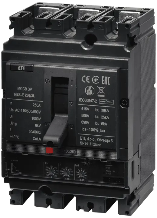 Slika NBS-E 250/3L 250A 3P