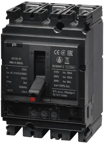 NBS-E 250/3L 250A 3P