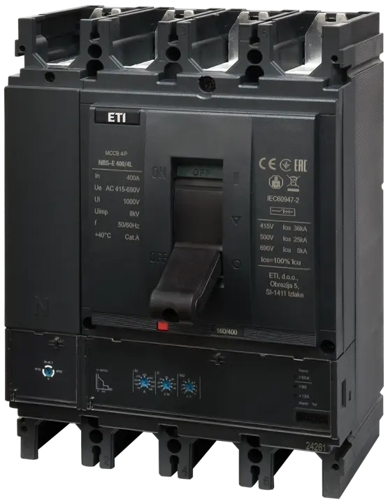 Slika NBS-E 400/4L 400A 4P