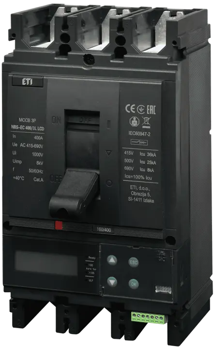 Slika NBS-EC 400/3L LCD 400A 3P