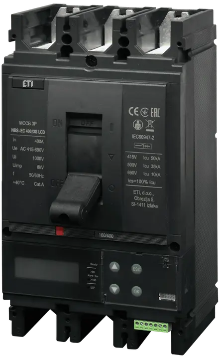 Slika NBS-EC 400/3S LCD 400A 3P