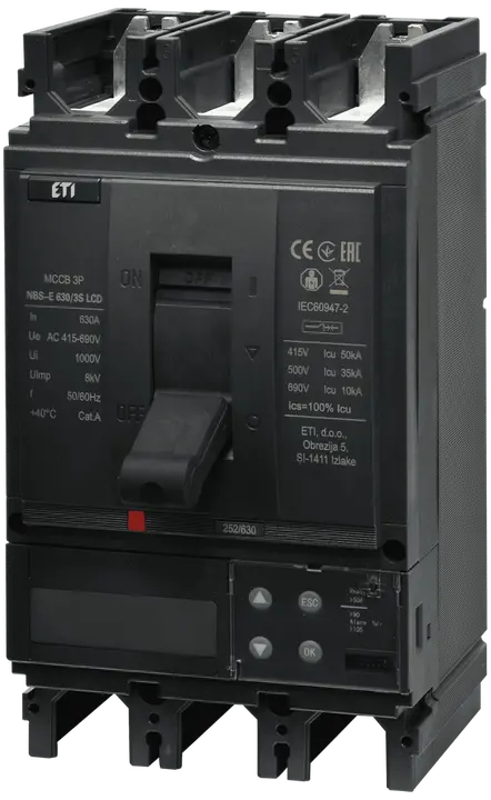 Slika NBS-E 630/3S LCD 630A 3P