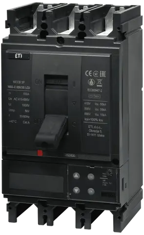 NBS-E 630/3S LCD 630A 3P