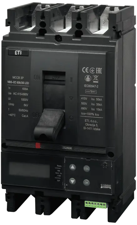 Slika NBS-EC 630/3S LCD 630A 3P