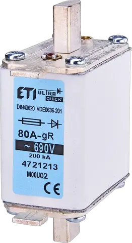NH000 UQ2 gR 80A/690V