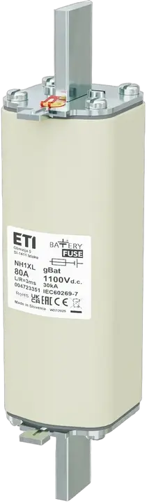 Slika *NH1XL gBat 80A/1100V DC