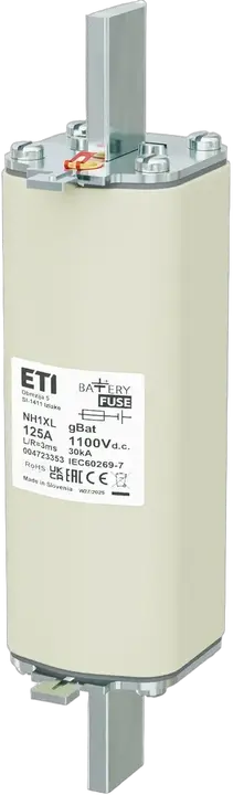 Slika *NH1XL gBat 125A/1100V DC