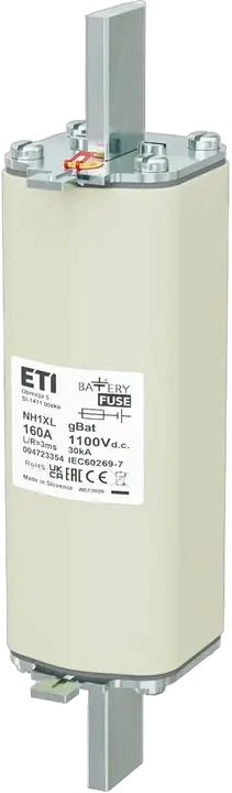 Slika *NH1XL gBat 160A/1100V DC