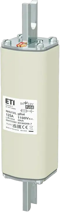 Slika *NHU1XL gBat 125A/1100V DC