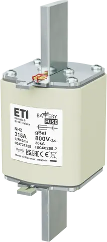 NH2 gBat 315A/800V DC