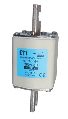 NHS3/110 UQ2 gR 250A/690V