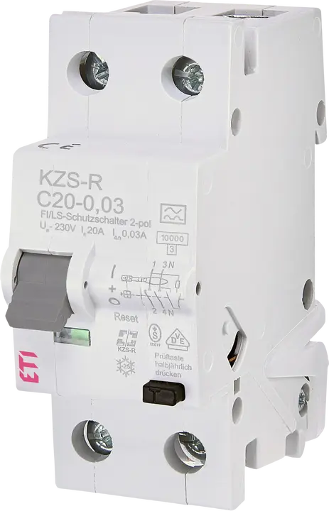 Slika * KZS-R 1p+N A C20/0.03