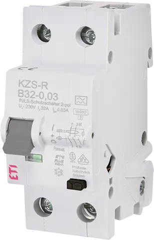 * KZS-R 1p+N A B32/0.03