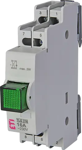 *TLG 216 2p 16A green